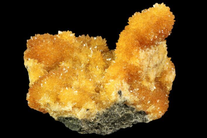 Intense Orange Calcite Crystals - Poland #80469